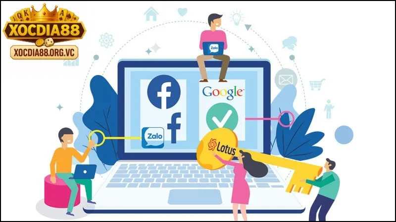 Liên hệ qua mạng xã hội của xocdia88 mang đến trải nghiệm tương tác thân thiện