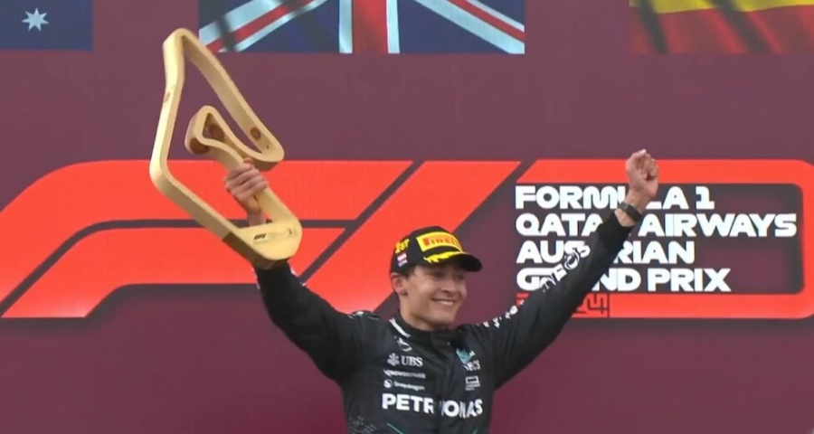 F 1: George Russell se encontró con el triunfo en el GP de Austria