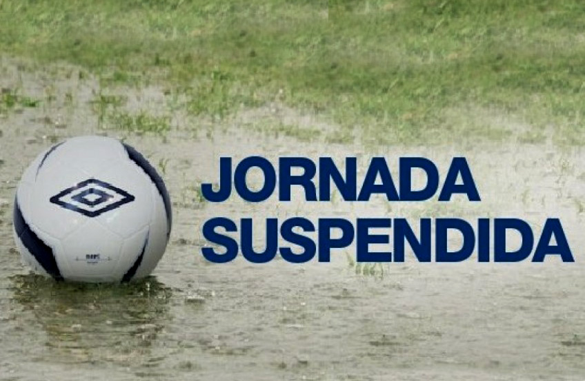 URD: Suspenden la jornada del domingo por mal tiempo