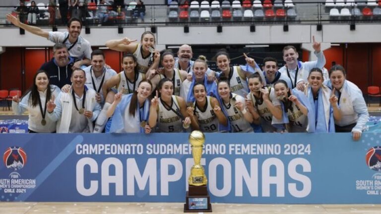 La Selección Femenina es campeona invicta del Sudamericano