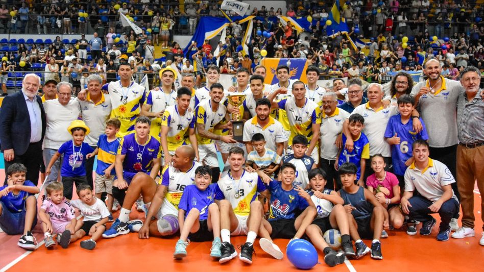 Imbatible: UPCN campeón de la Liga Nacional de Voley
