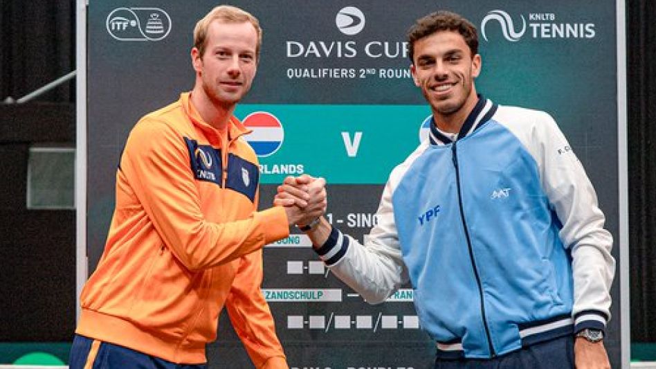 Argentina y Países Bajos se miden por Copa Davis