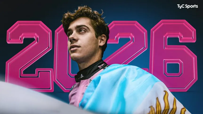 Franco Colapinto fue confirmado por Alpine como piloto titular para la Fórmula 1 en 2026