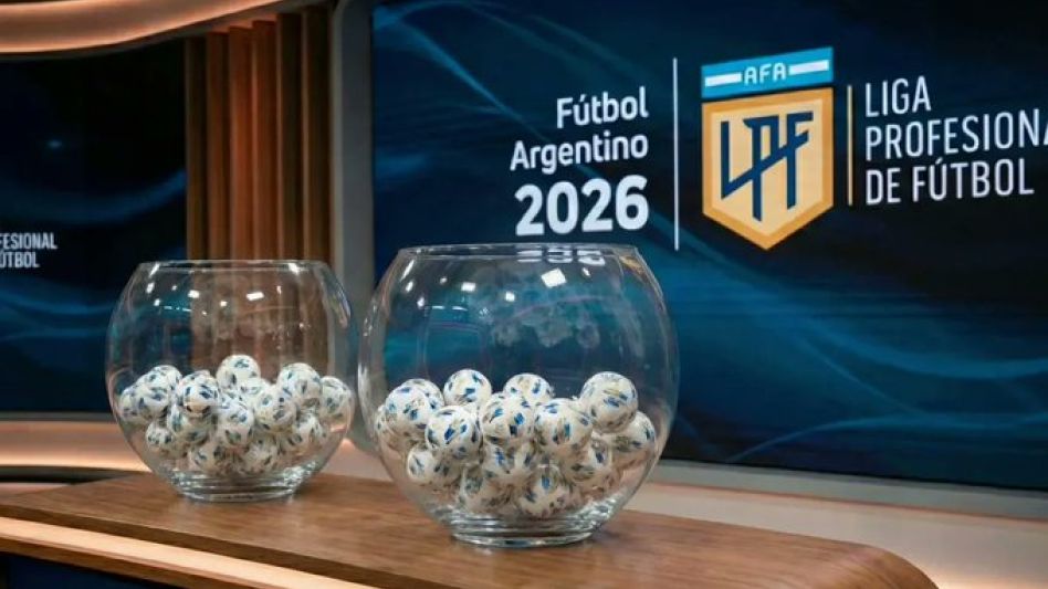 Así quedaron las zonas para la Liga Profesional 2026